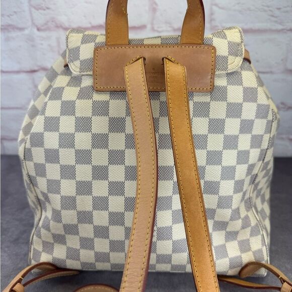 Louis Vuitton Sperone Damier Azur Canvas Backpack - Picture 6 of 16